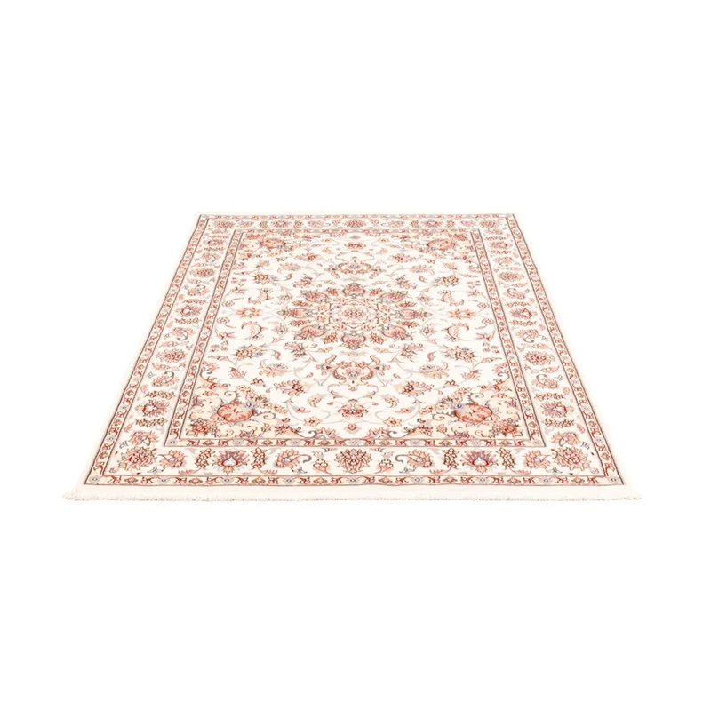 Täbriz Teppich 119x178cm - Perserteppich - creme
