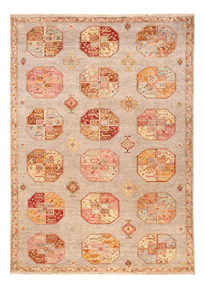 Ariana Teppich 170x238cm - Orientteppich - hellbraun
