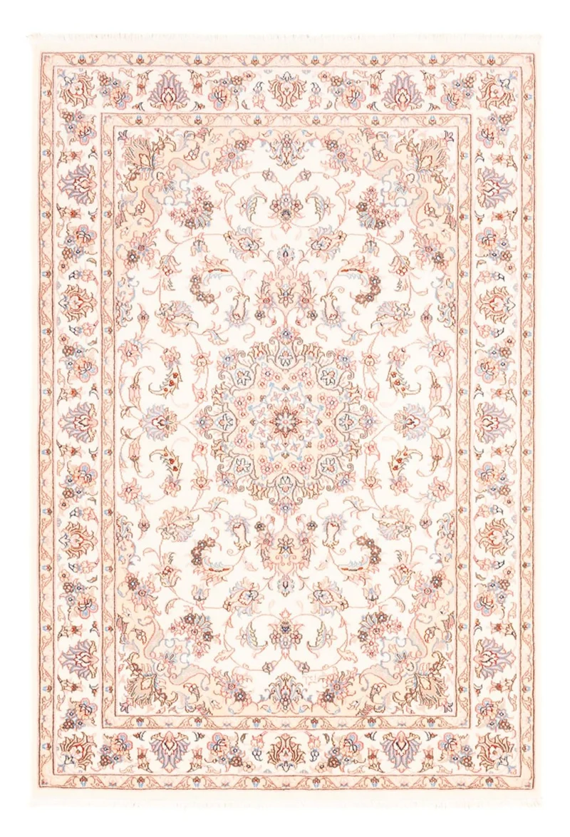 Täbriz Teppich 120x175cm - Perserteppich - creme