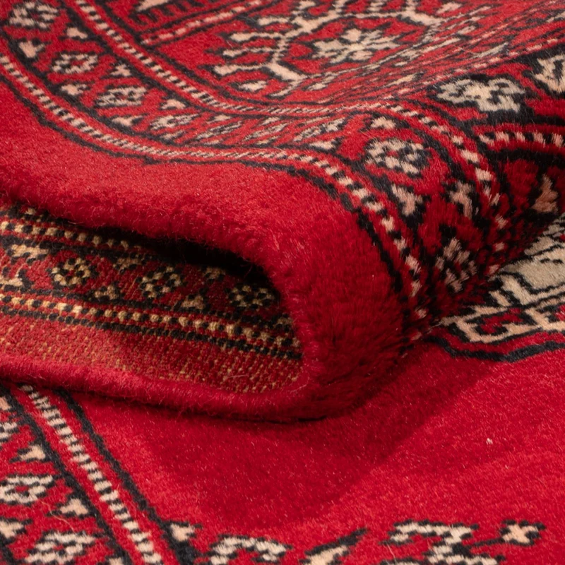 Pakistan Teppich 75x257cm - Orientteppich - rot