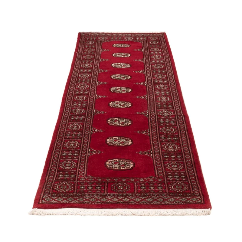 Pakistan Teppich 75x257cm - Orientteppich - rot