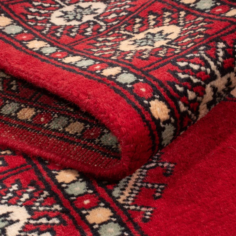 Pakistan Teppich 77x255cm - Orientteppich - rot