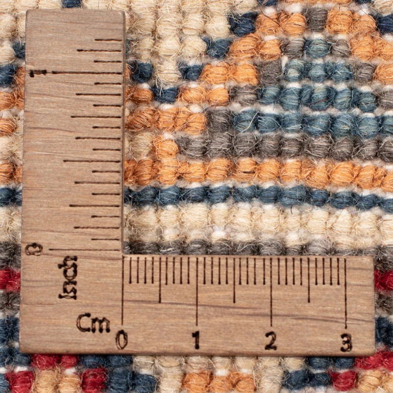 Kazak Teppich 120x185cm - Orientteppich - hellblau