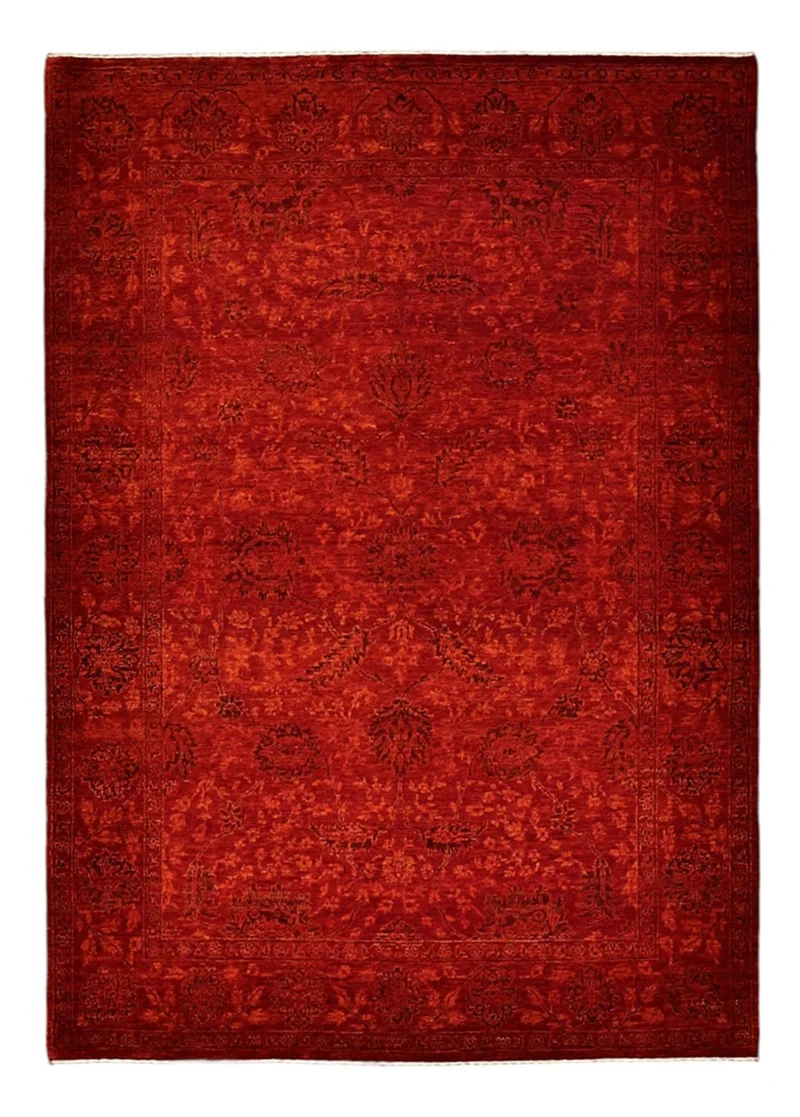 Loribaft Teppich Perser 142x200cm - Orientteppich - rot