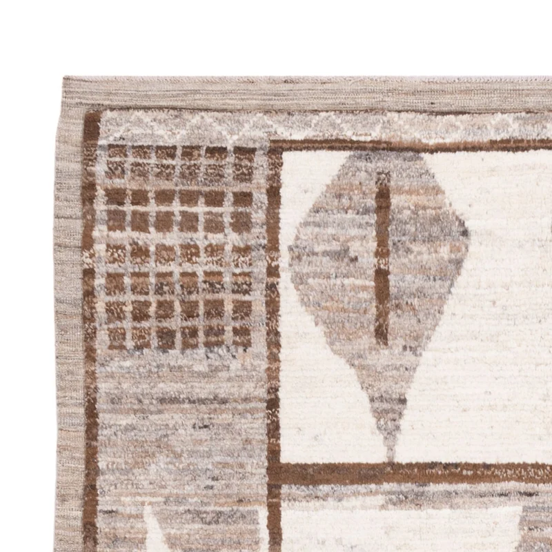 Berber Teppich 183x247cm - Wollteppich - mehrfarbig