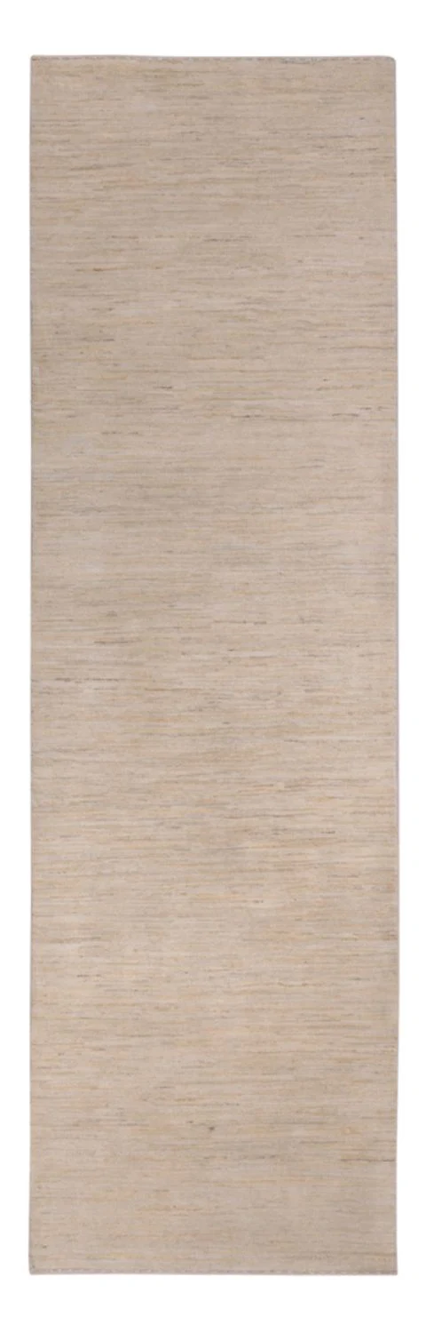 Indo Loribaft Teppich 84x294cm - Wollteppich - beige