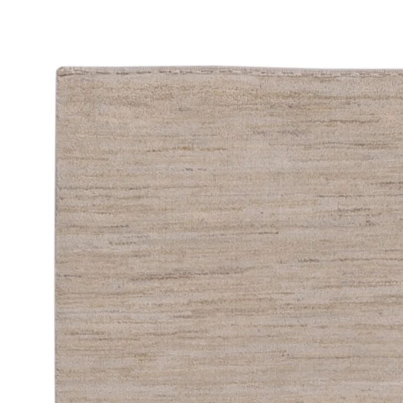 Indo Loribaft Teppich 84x294cm - Wollteppich - beige