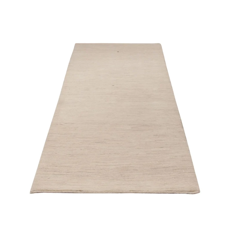 Indo Loribaft Teppich 84x294cm - Wollteppich - beige