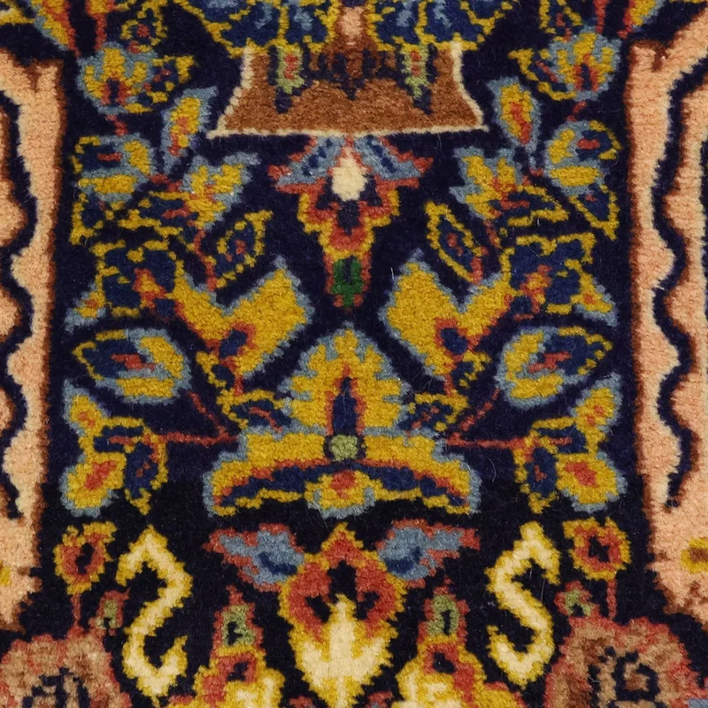 Sarough Teppich 75x260cm - Perserteppich - dunkelgrün