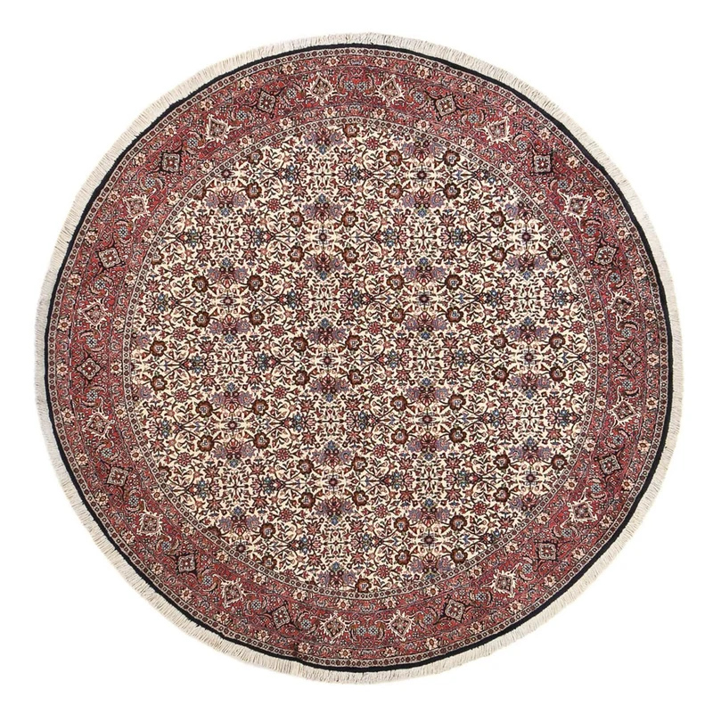 Bidjar Teppich 250x250cm - Perserteppich - rost
