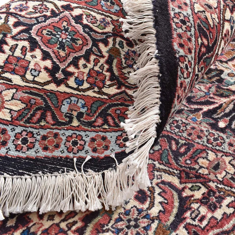 Bidjar Teppich 250x250cm - Perserteppich - hellrot