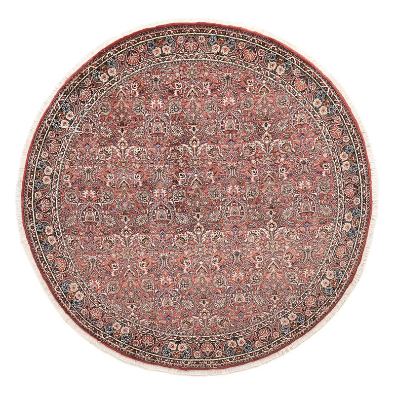 Bidjar Teppich 250x250cm - Perserteppich - rost