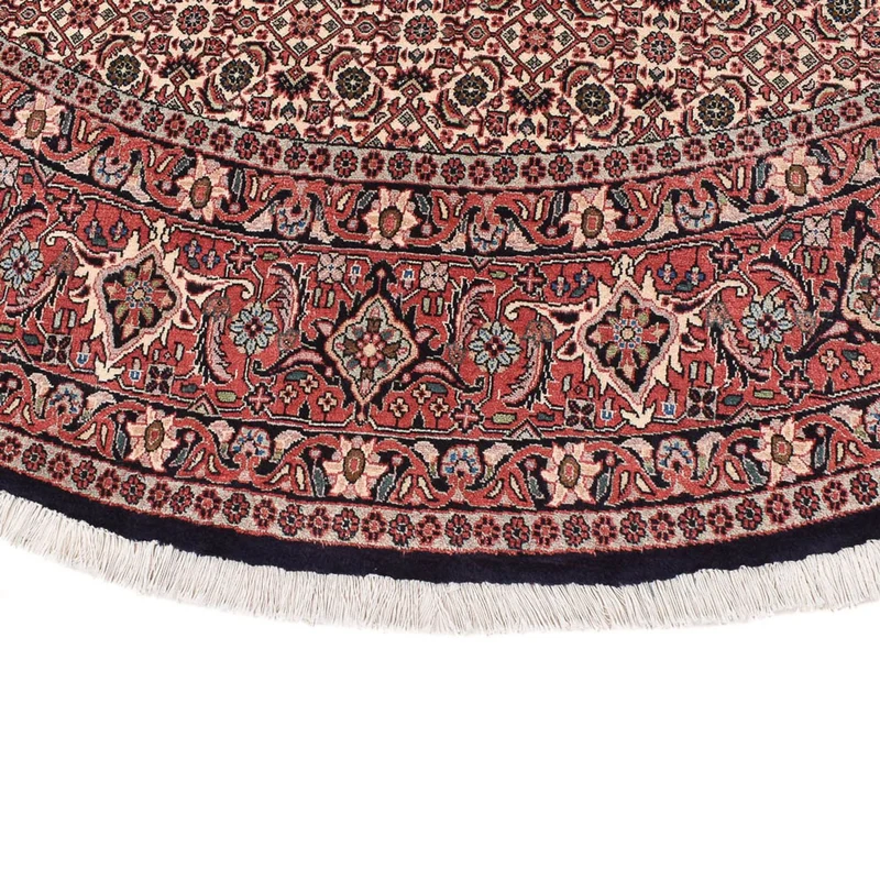 Perserteppich - Bidjar rund - 250 x 250 cm - rost