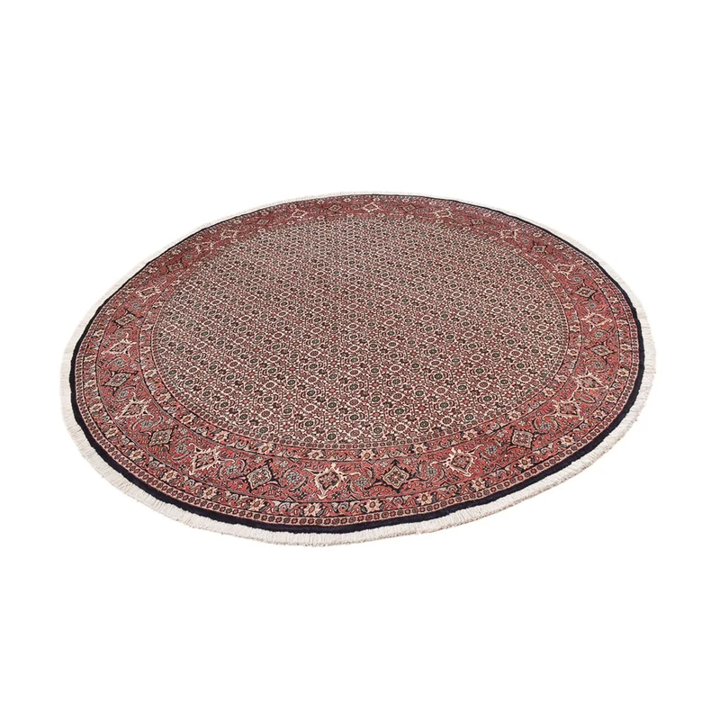 Perserteppich - Bidjar rund - 250 x 250 cm - rost