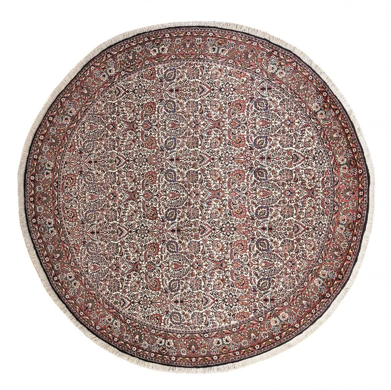Bidjar Teppich 250x250cm - Perserteppich - rost