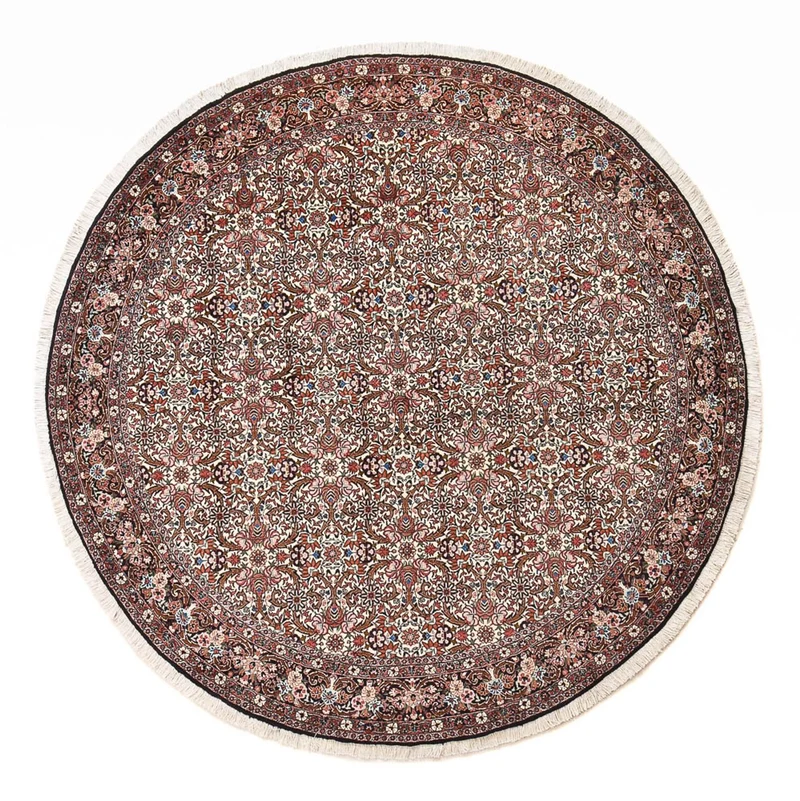 Bidjar Teppich 250x250cm - Perserteppich - rost