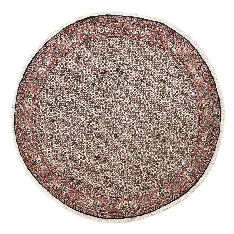 Bidjar Teppich 250x250cm - Perserteppich - rost