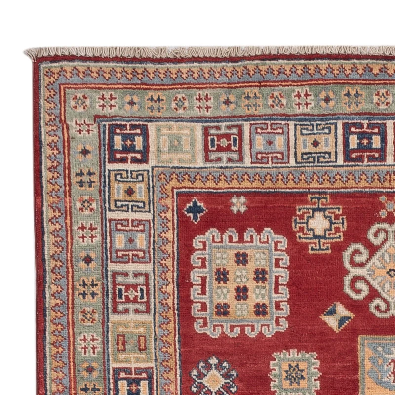 Kazak Teppich 118x188cm - Orientteppich - rot