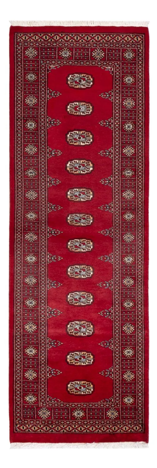Pakistan Teppich 79x239cm - Orientteppich - rot