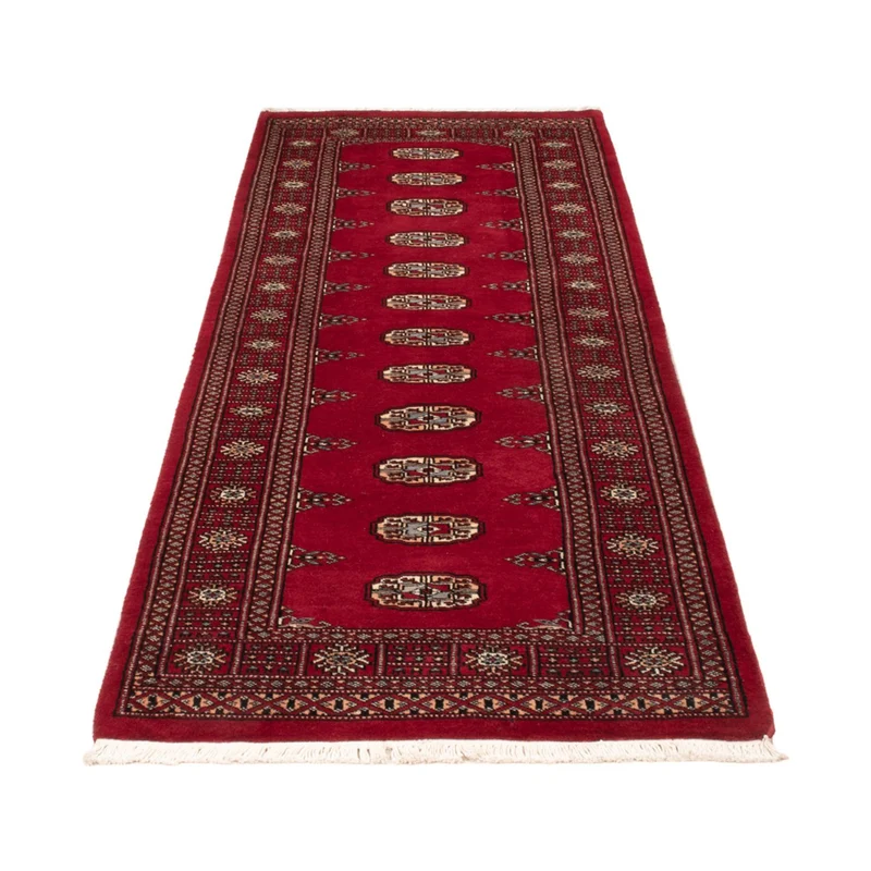 Pakistan Teppich 79x239cm - Orientteppich - rot
