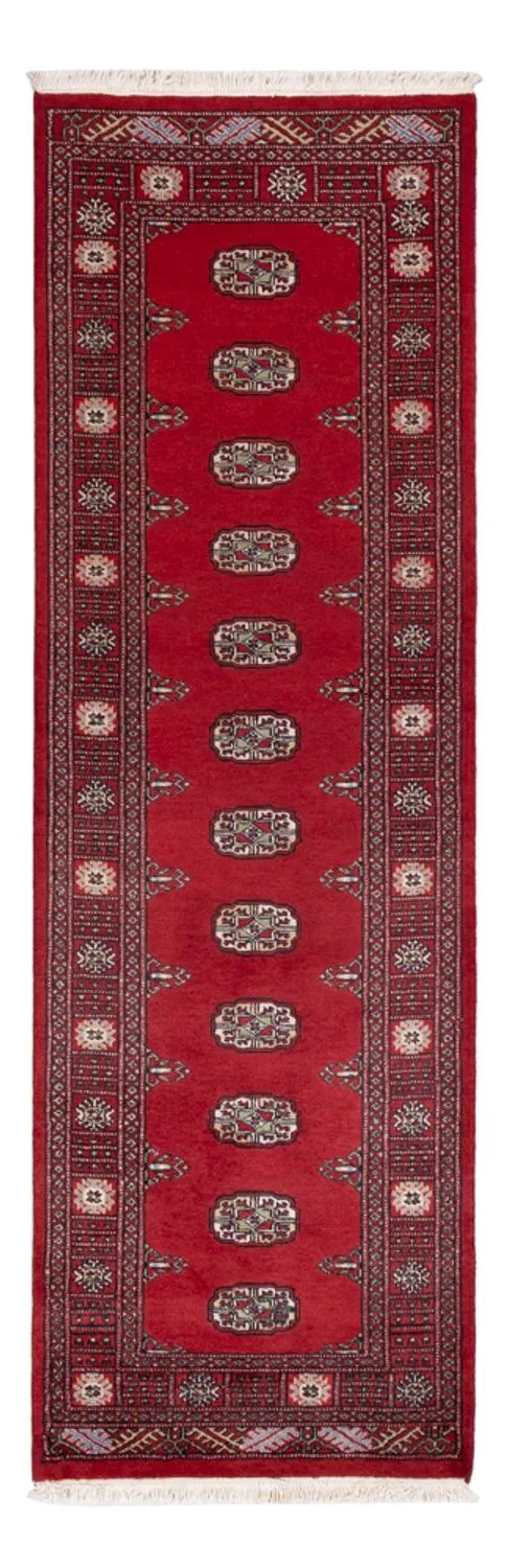 Pakistan Teppich 77x236cm - Orientteppich - rot