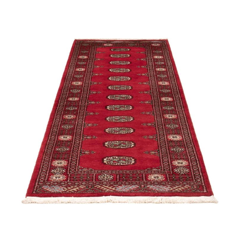 Pakistan Teppich 77x236cm - Orientteppich - rot