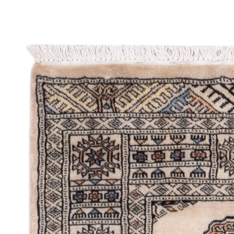 Pakistan Teppich 77x244cm - Orientteppich - beige