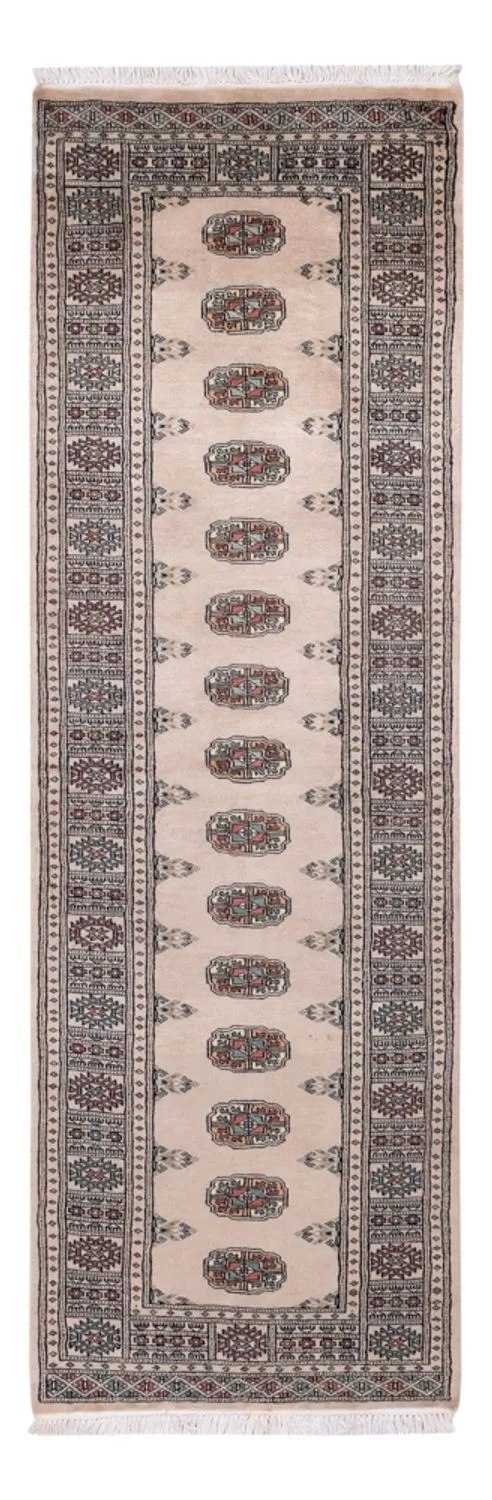 Pakistan Teppich 77x237cm - Orientteppich - beige