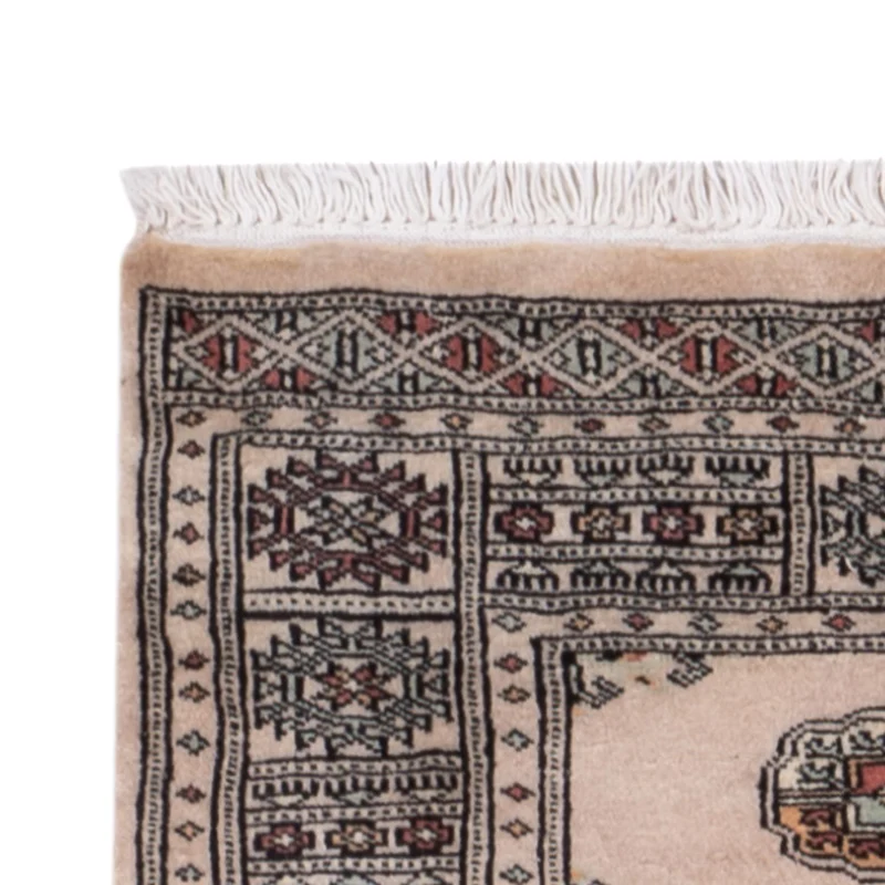 Pakistan Teppich 77x237cm - Orientteppich - beige