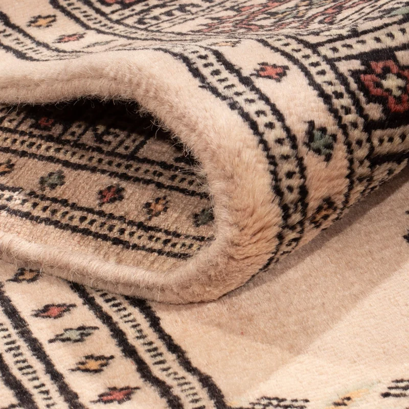 Pakistan Teppich 77x237cm - Orientteppich - beige