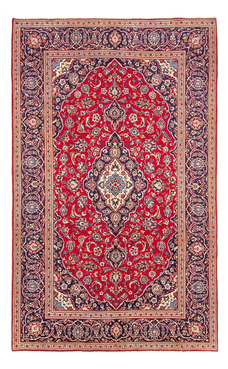 Keshan Teppich 200x310cm - Perserteppich - rot