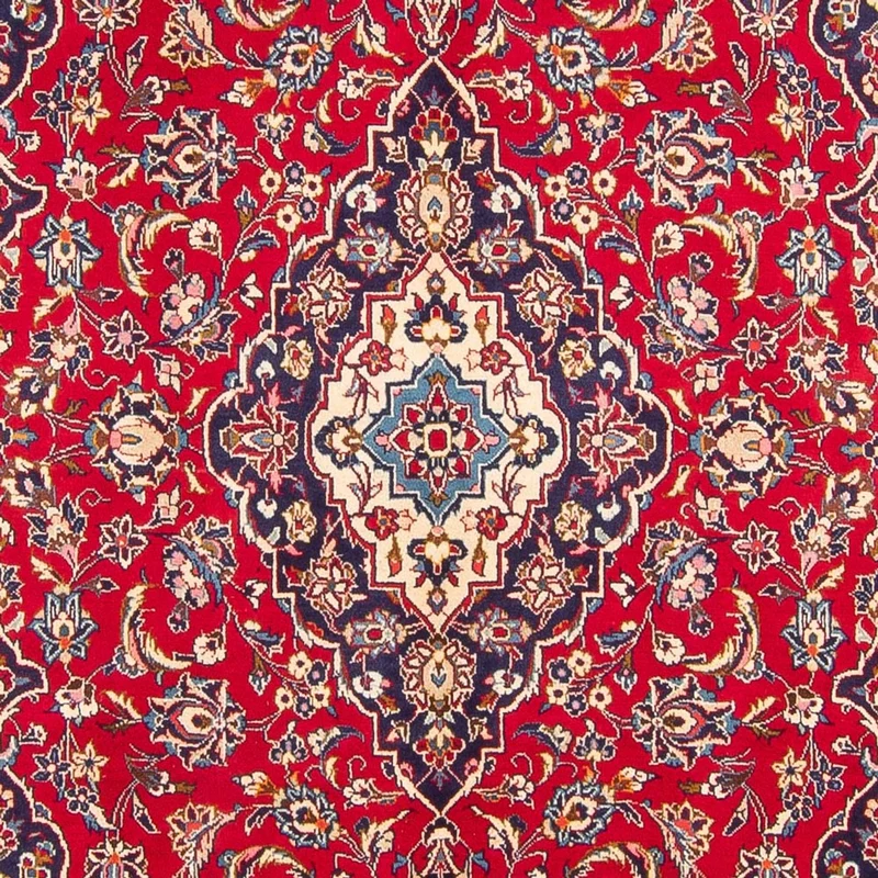 Keshan Teppich 200x310cm - Perserteppich - rot