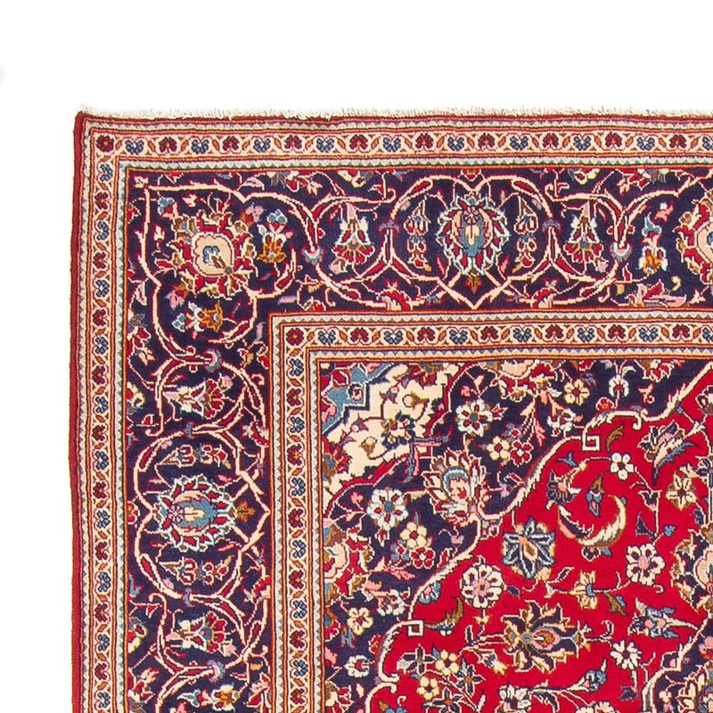 Keshan Teppich 200x310cm - Perserteppich - rot