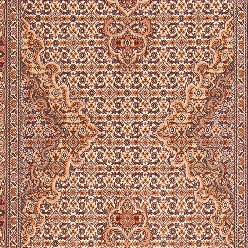Täbriz - 50 Raj Teppich 78x407cm - Perserteppich - beige