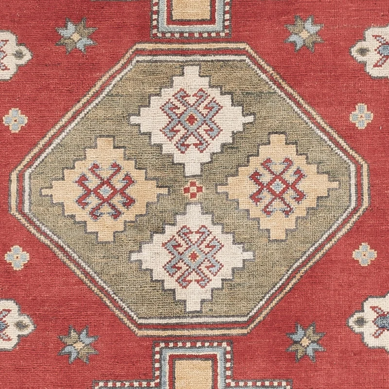 Kazak Teppich 147x208cm - Orientteppich - rot