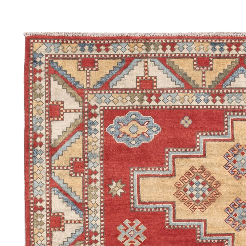 Kazak Teppich 147x208cm - Orientteppich - rot