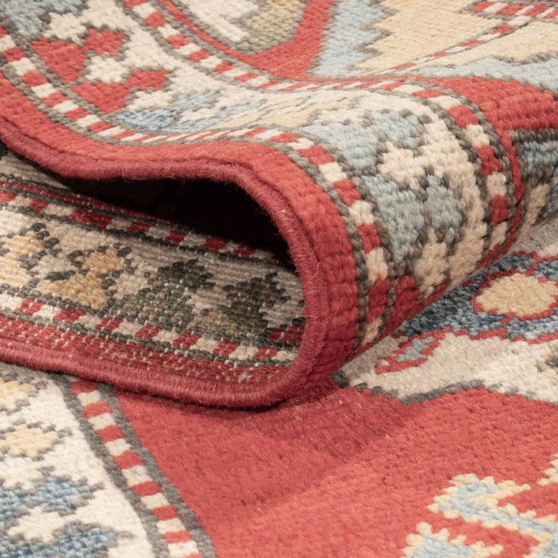 Kazak Teppich 147x208cm - Orientteppich - rot