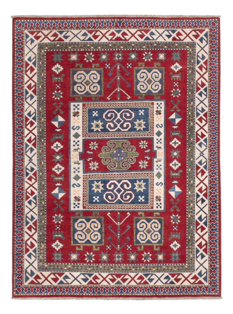 Kazak Teppich 150x202cm - Orientteppich - mehrfarbig