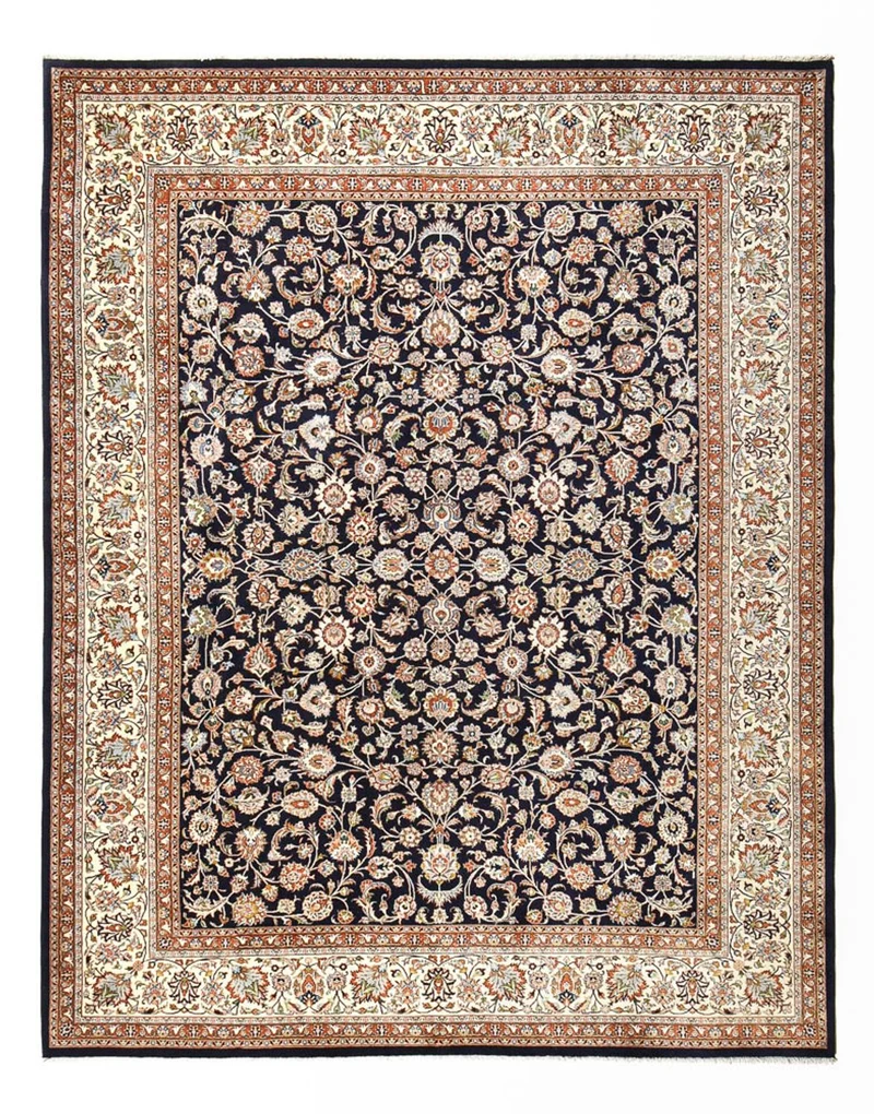 Maschad Teppich 300x388cm - Perserteppich - dunkelblau