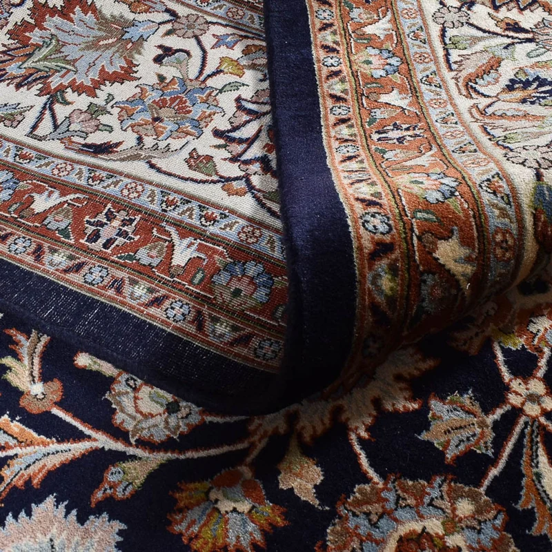 Maschad Teppich 300x388cm - Perserteppich - dunkelblau