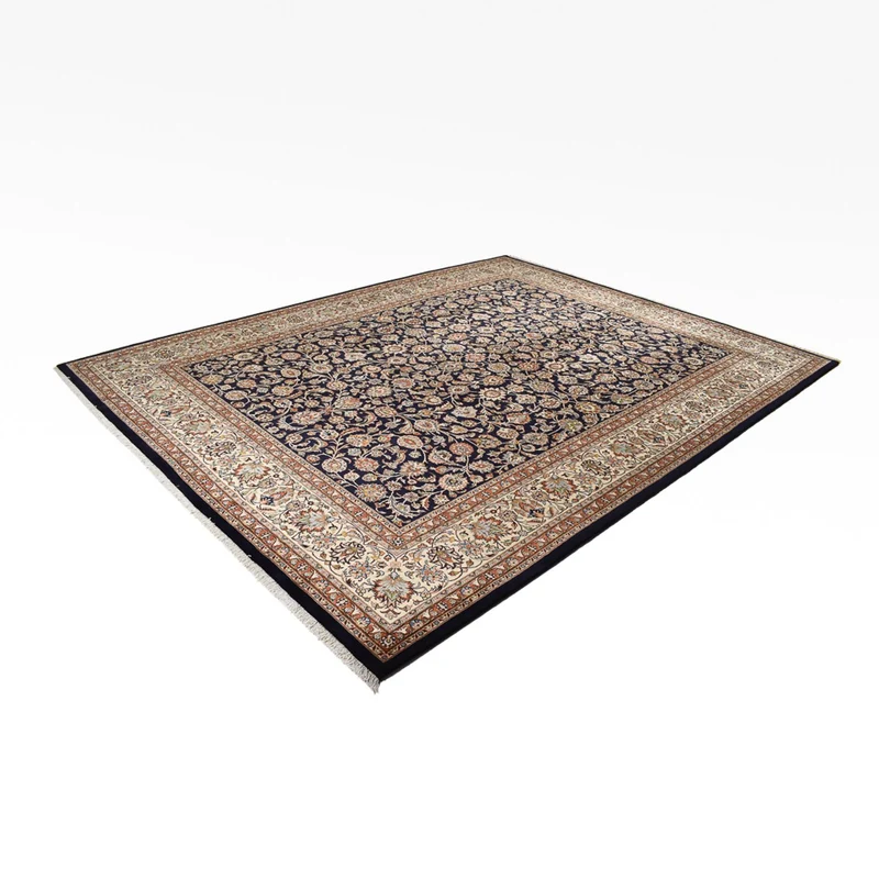 Maschad Teppich 300x388cm - Perserteppich - dunkelblau