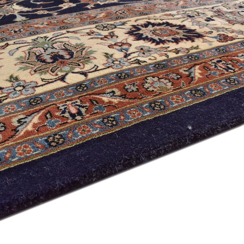 Maschad Teppich 300x390cm - Perserteppich - dunkelblau