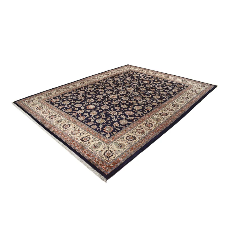 Maschad Teppich 300x390cm - Perserteppich - dunkelblau