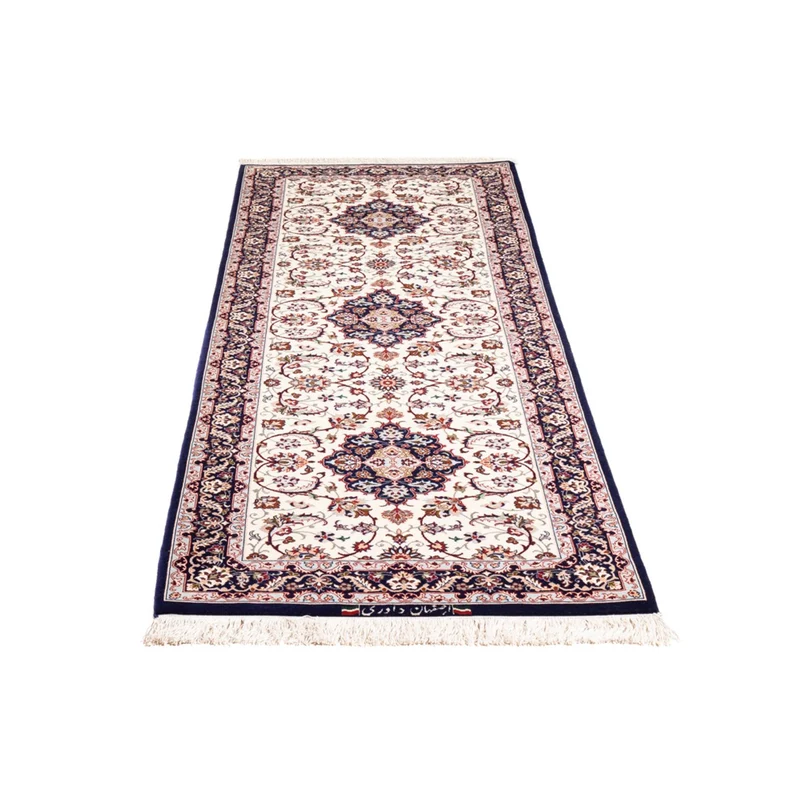 Isfahan Teppich 64x199cm - Perserteppich - rot