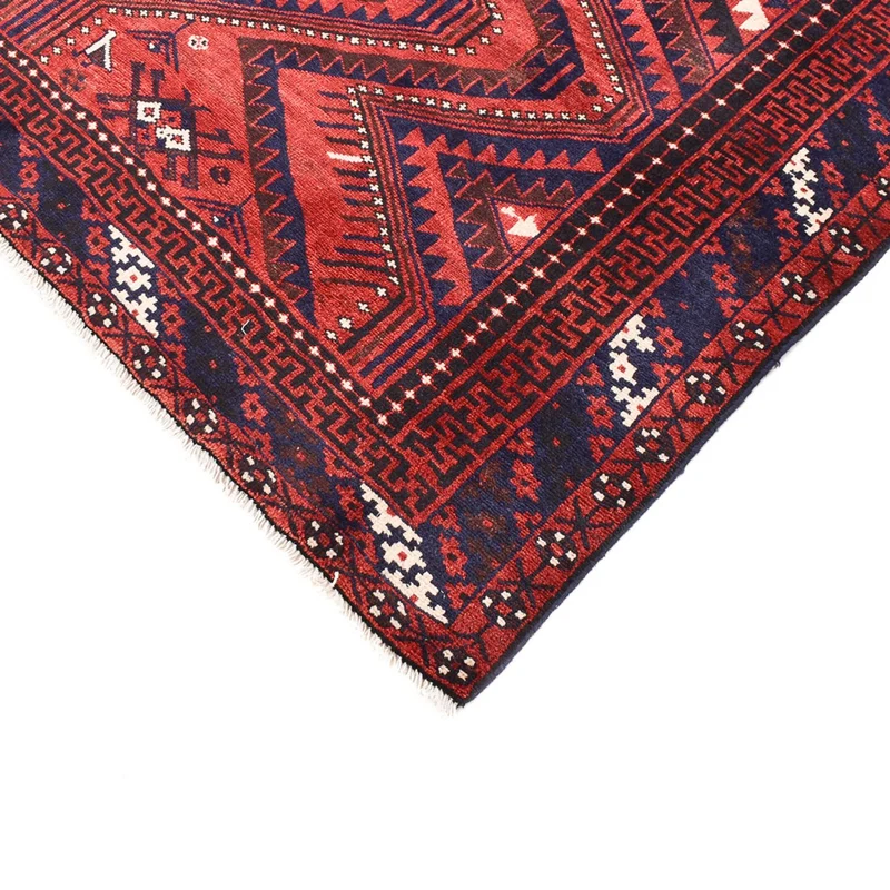 Hamadan Teppich 235x320cm - Perserteppich - rot