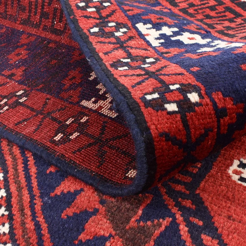 Hamadan Teppich 235x320cm - Perserteppich - rot