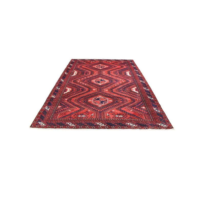 Hamadan Teppich 235x320cm - Perserteppich - rot