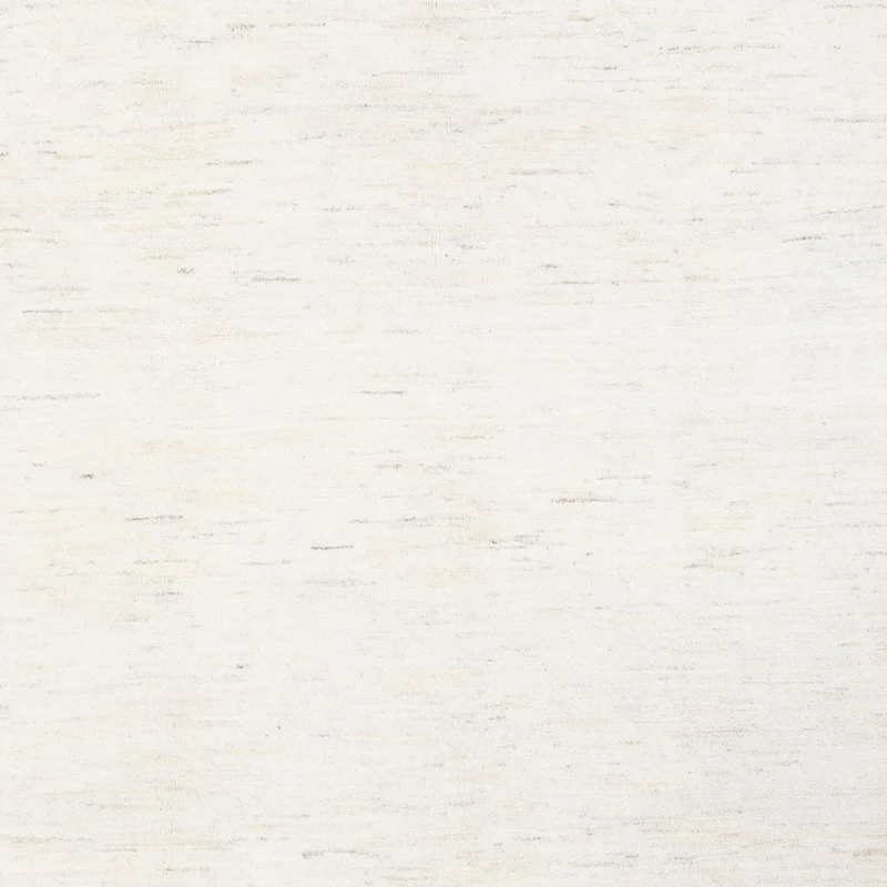 Gabbeh Persisch Teppich 198x295cm - Perserteppich Wollteppich - weiß
