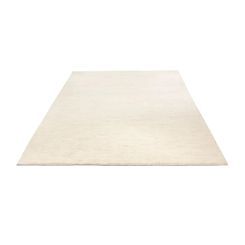 Gabbeh Persisch Teppich 198x295cm - Perserteppich Wollteppich - weiß