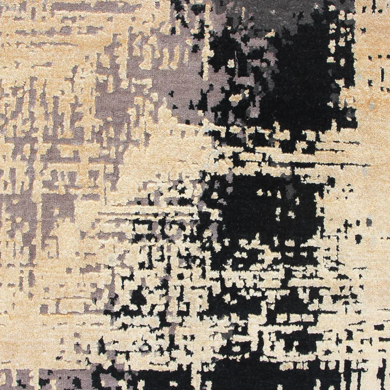Designer Teppich 240x306cm - mehrfarbig